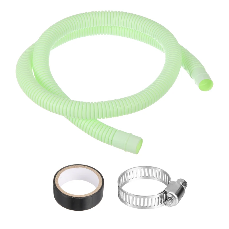 3.3 ft / 1 m Air Conditioner Split Drain Hose Kit Universal Plastic Tube, Green
