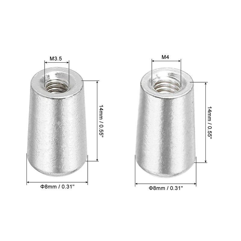 Metal Guitar 3 Way Toggle Switch Tip Switch Knob Cap Kit M3.5 M4 Silver
