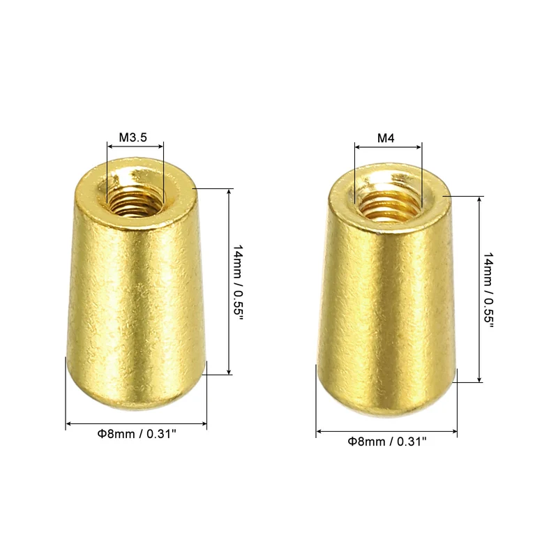 Metal Guitar 3 Way Toggle Switch Tip Switch Knob Cap Kit M3.5 M4 Gold