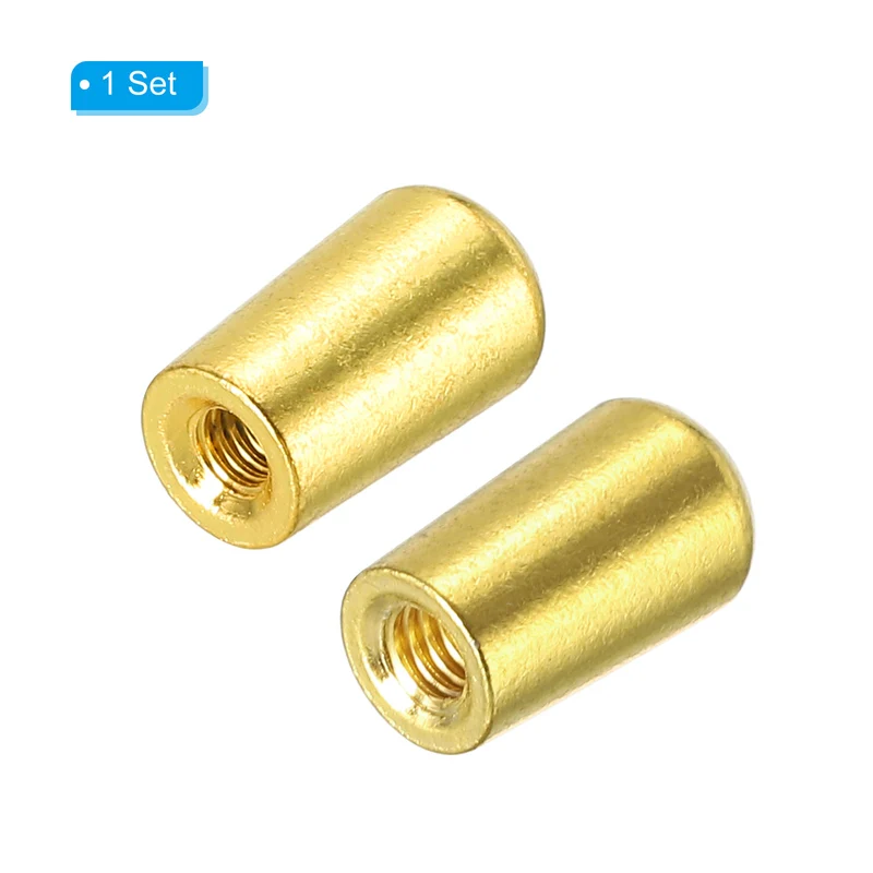 Metal Guitar 3 Way Toggle Switch Tip Switch Knob Cap Kit M3.5 M4 Gold