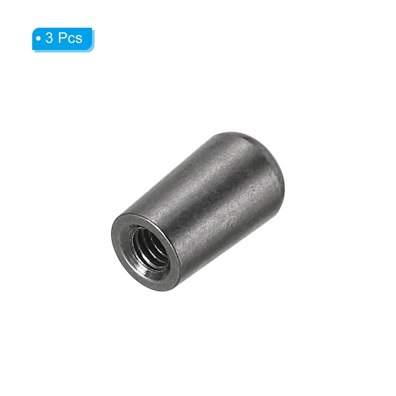 Metal Guitar 3 Way Toggle Switch Tip Switch Knob Cap M4 for Electric Guitar Parts Accessories Black 3pcs