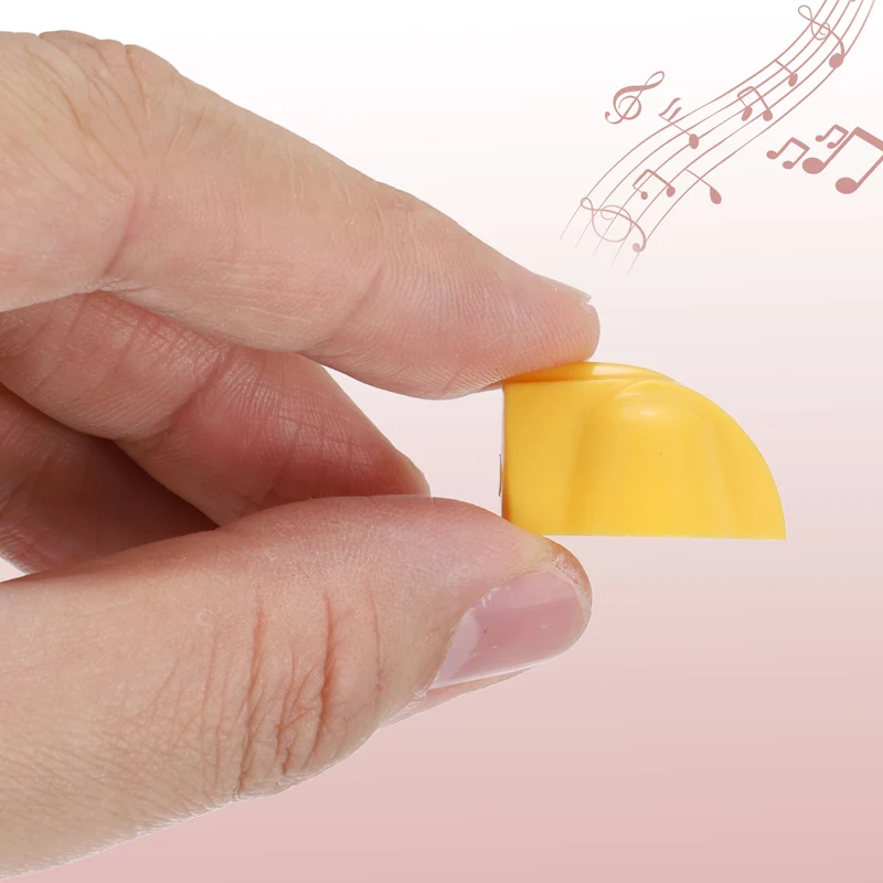 12pcs Chicken Head Knobs 6.35mm Yellow
