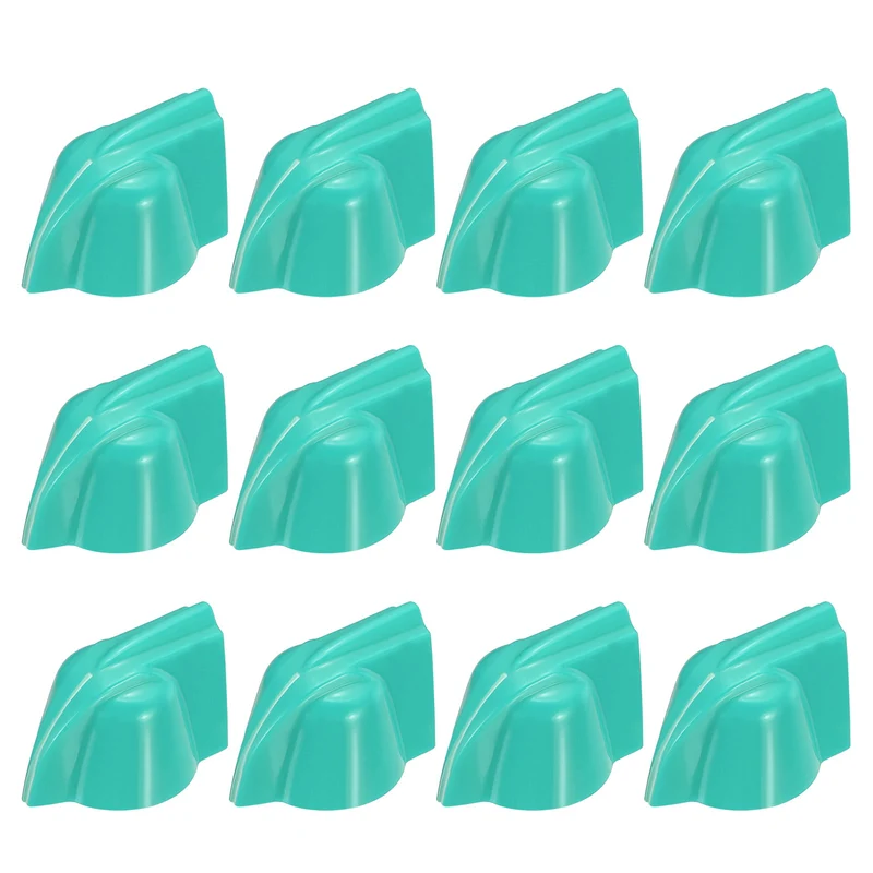 12pcs Chicken Head Knobs 6.35mm Green