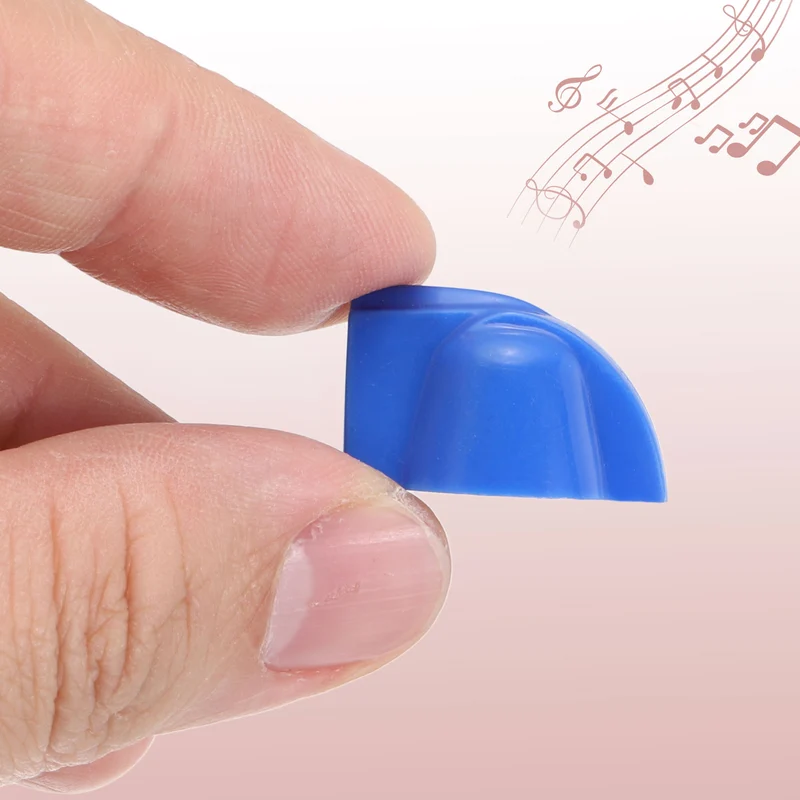 12pcs Chicken Head Knobs 6.35mm Blue
