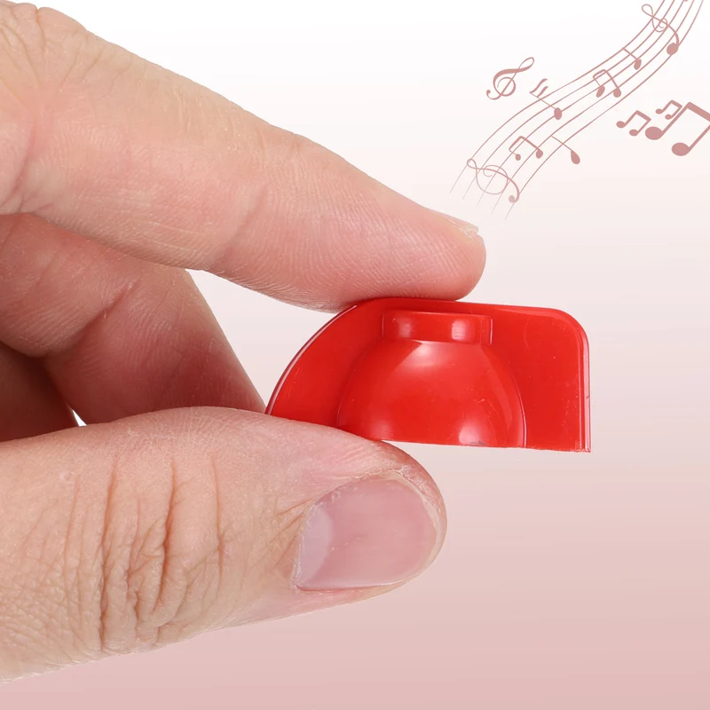 6pcs Guitar Chicken Head Knob 6.5mm Red