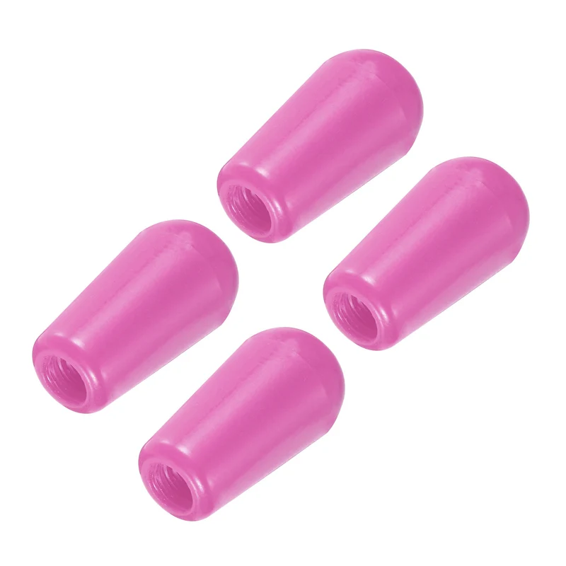 4Pcs Guitar 3 Way Pickup Switch Tip M3.5 for LP Electric Guitar, Purple