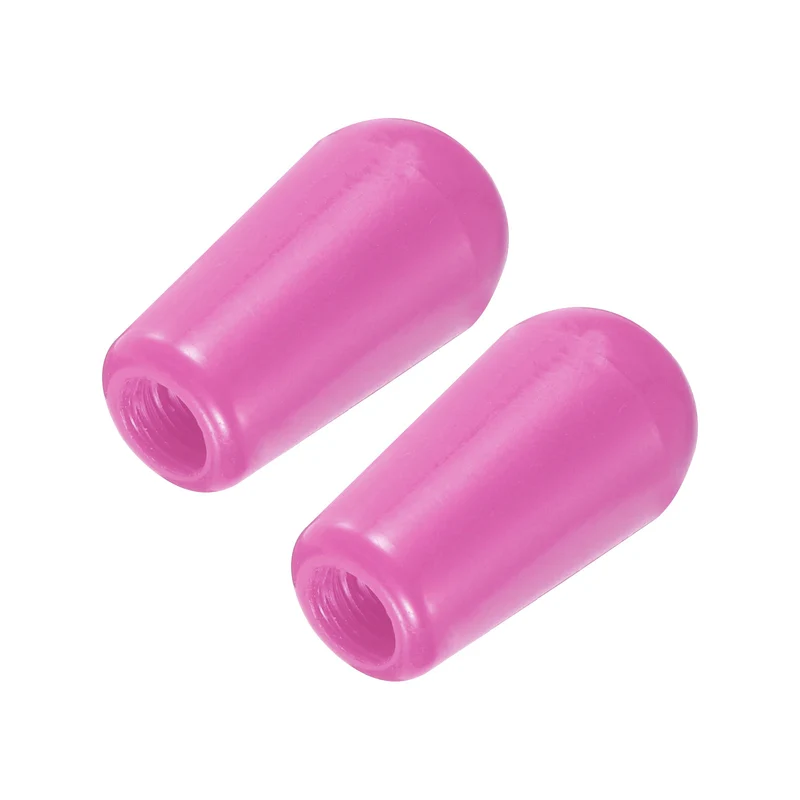 2Pcs Guitar 3 Way Pickup Switch Tip M3.5 for LP Electric Guitar, Purple