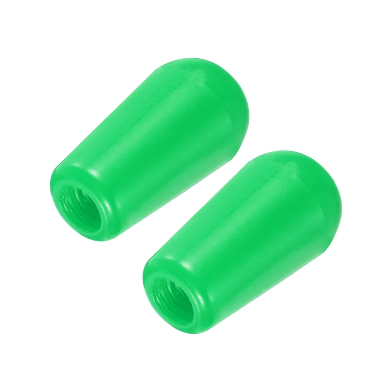 2Pcs Guitar 3 Way Pickup Switch Tip M3.5 for LP Electric Guitar, Green
