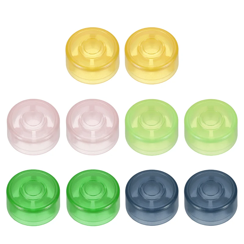 10 Pcs Footswitch Toppers Guitar Pedal Button Caps, Multi-color