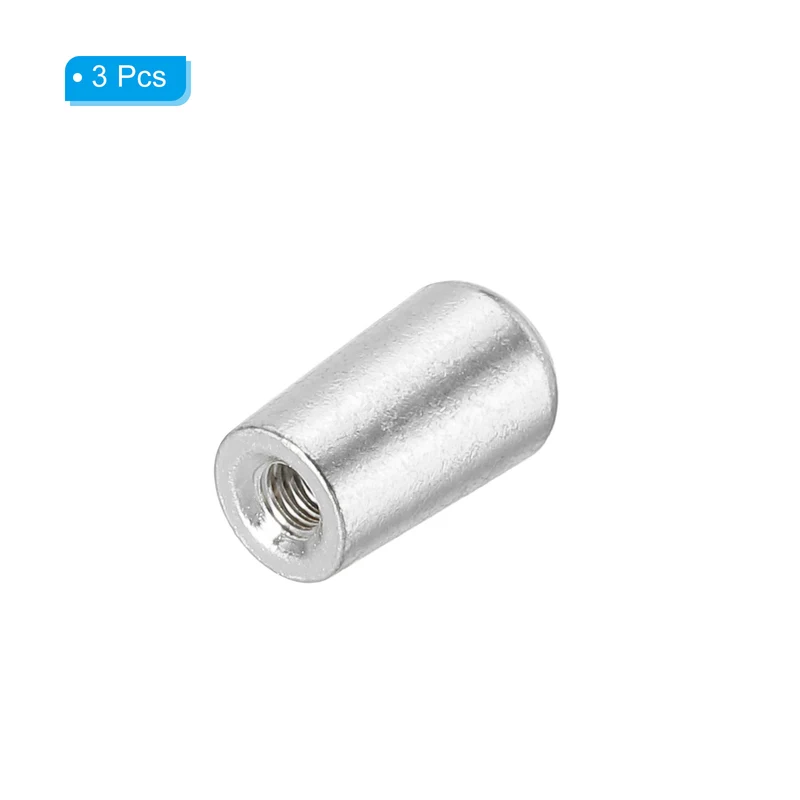 Metal Guitar 3 Way Toggle Switch Tip Switch Knob Cap M3.5 for Electric Guitar Parts Accessories Silver 3pcs