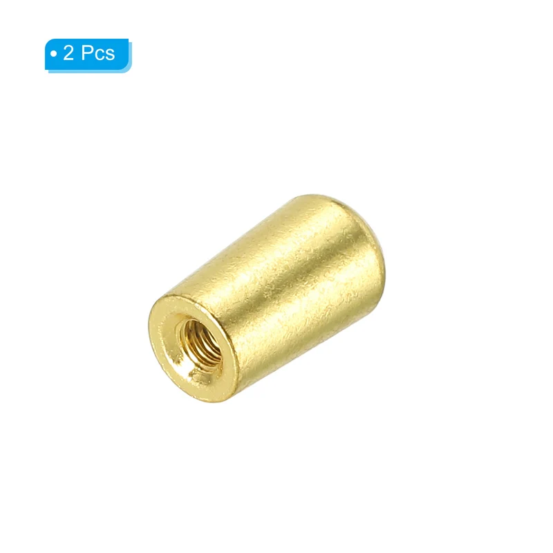 Metal Guitar 3 Way Toggle Switch Tip Switch Knob Cap M3.5 Gold 2pcs