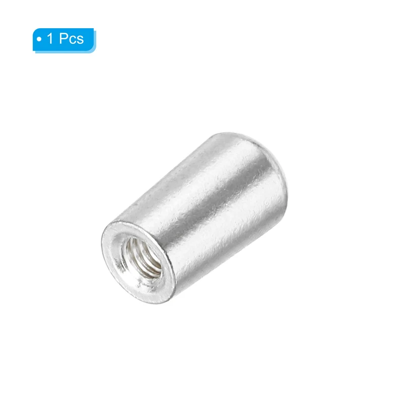 Metal Guitar 3 Way Toggle Switch Tip Switch Knob Cap M4 Silver