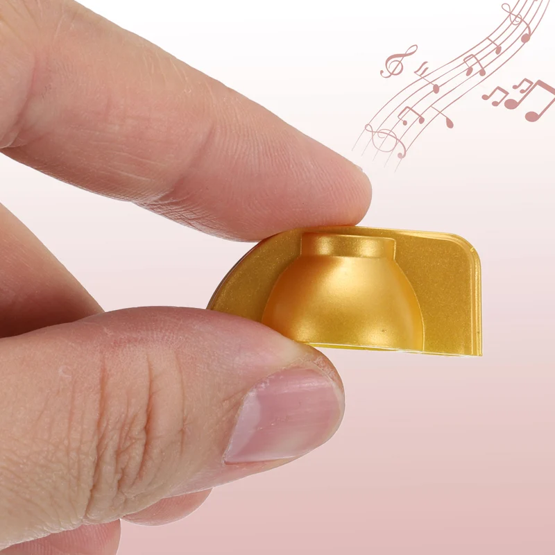 6pcs Guitar Chicken Head Knob 6.5mm Golden