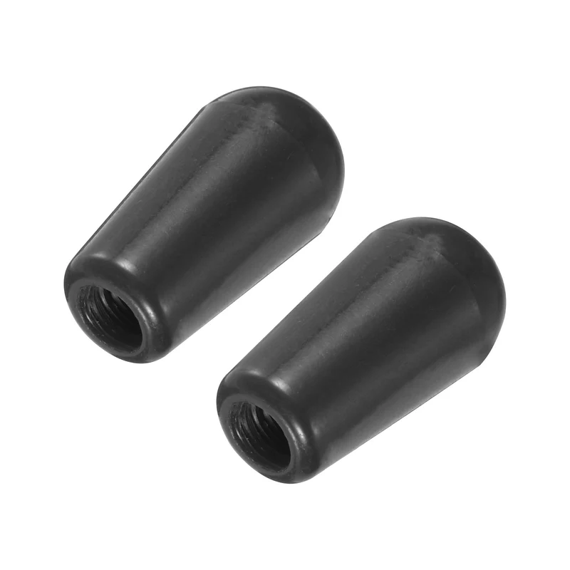 2Pcs Guitar 3 Way Pickup Switch Tip M3.5 for LP Electric Guitar, Black