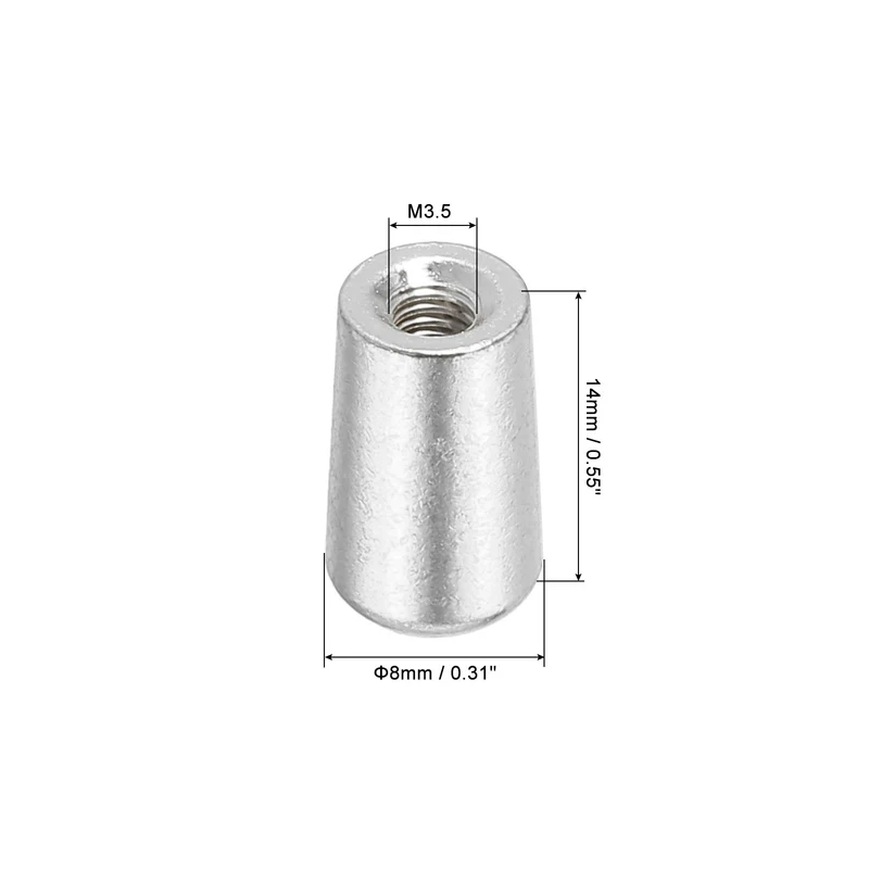 Metal Guitar 3 Way Toggle Switch Tip Switch Knob Cap M3.5 Silver