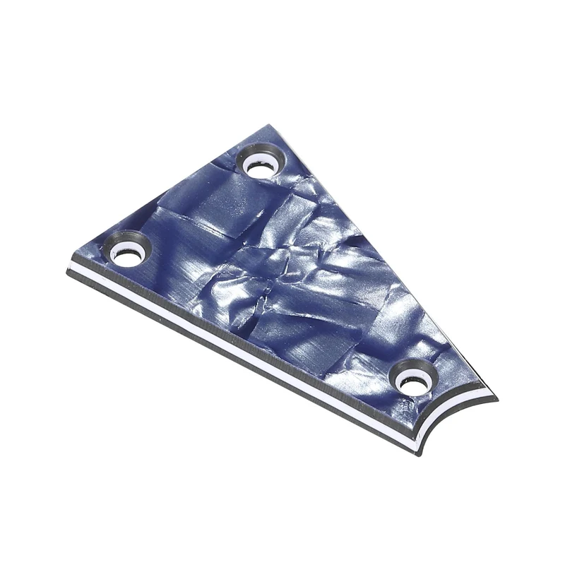 Guitar Rod Cover Plate 3 Holes Grey for Electric Guitar Bass