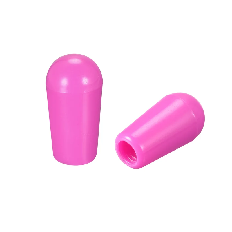Toggle Switch Knob Cap Purple Cover ABS 8mm Dia for 3 Way Guitar Switch, 5Pcs