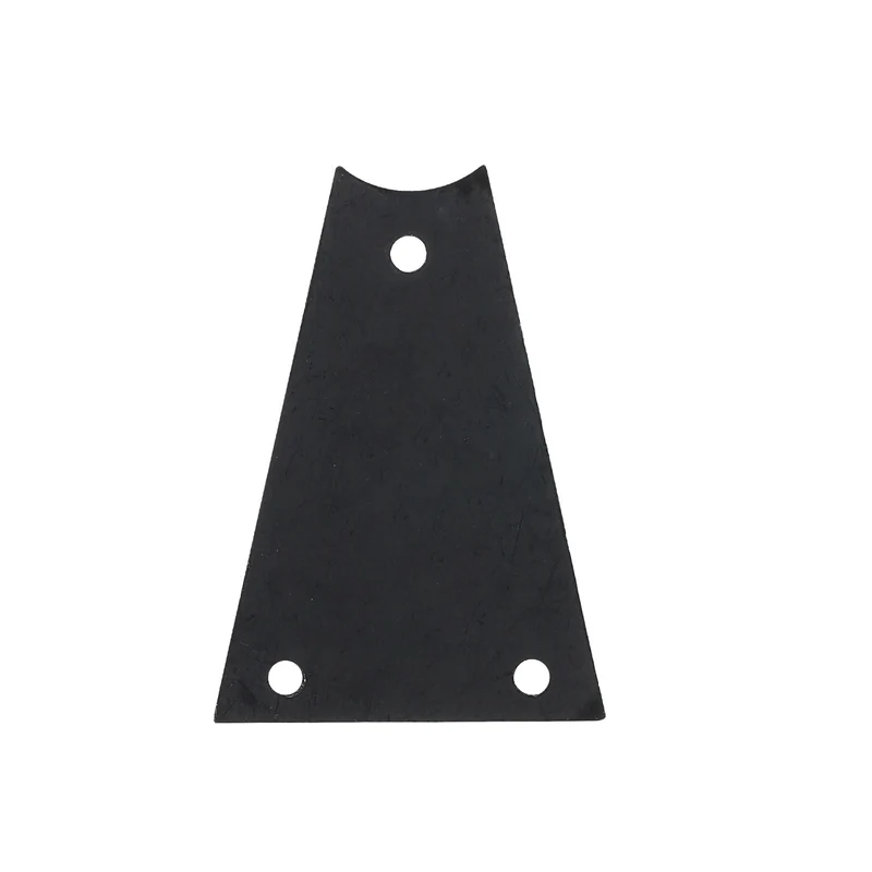 Guitar Rod Cover Plate 3 Holes Black Grey for Electric Guitar Bass
