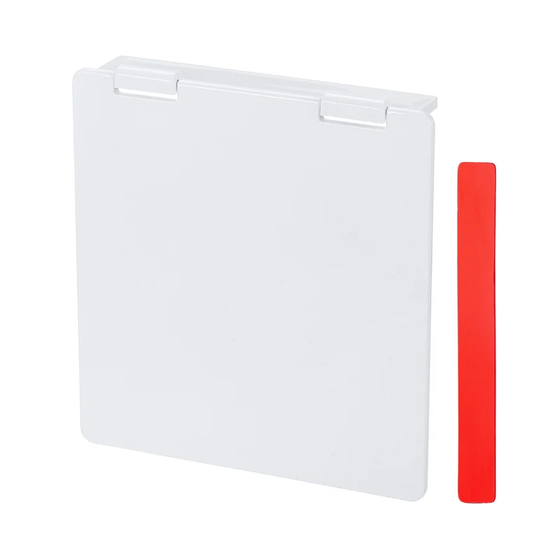 3-7/16" Central AC Thermostat Cover Panel AC Control Switch Protector, White
