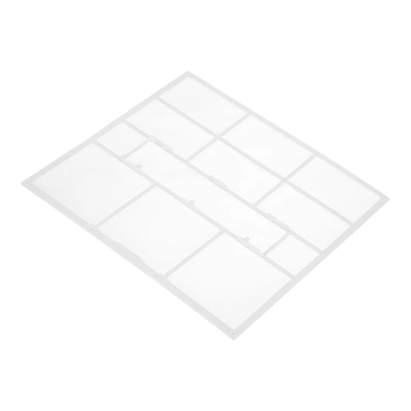 Air Conditioner Filter Replacement 318mm x 303mm with Filter Foam, White
