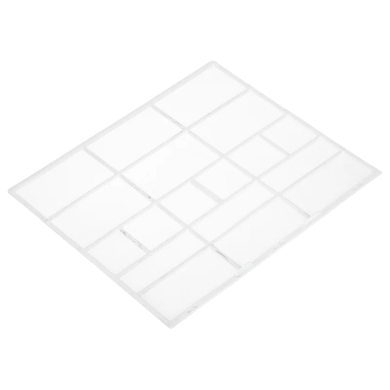 Air Conditioner Filter Replacement 319mm x 283mm with Filter Foam, White