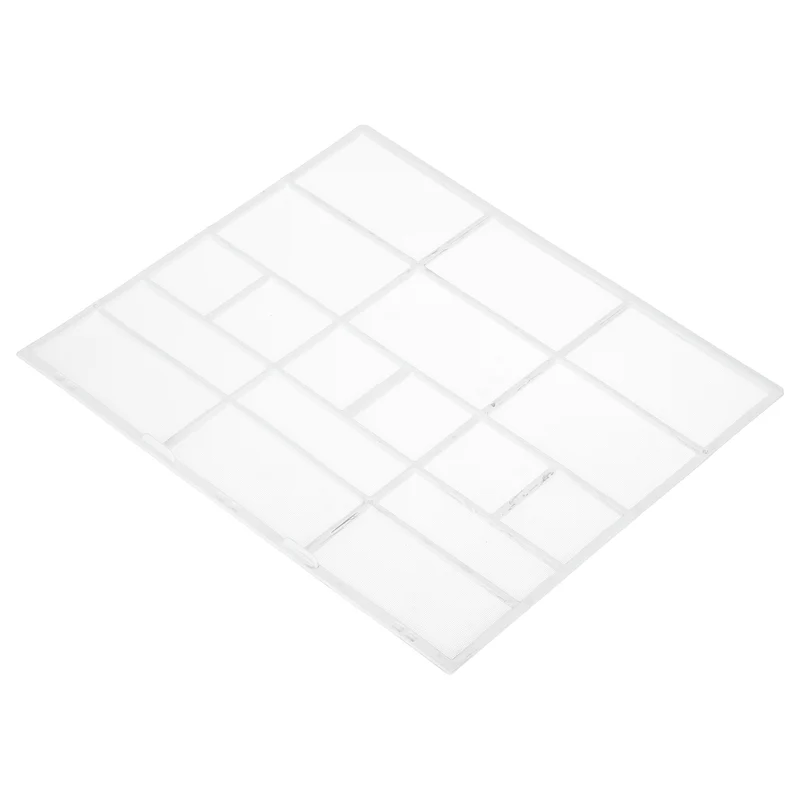 Air Conditioner Filter Replacement 319mm x 283mm with Filter Foam, White