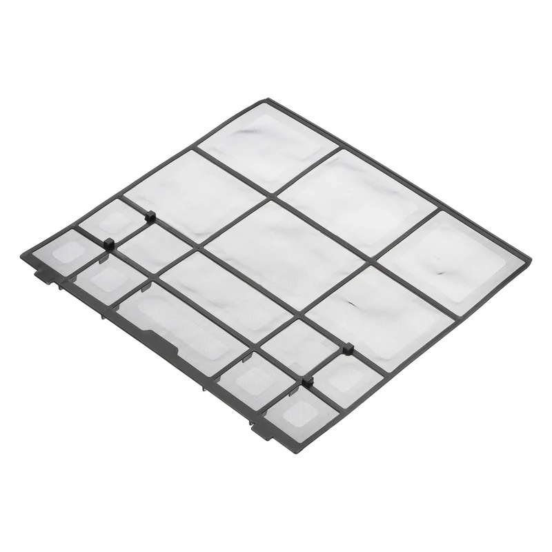 Air Conditioner Filter Replacement 315mm x 316mm with Filter Foam, Black