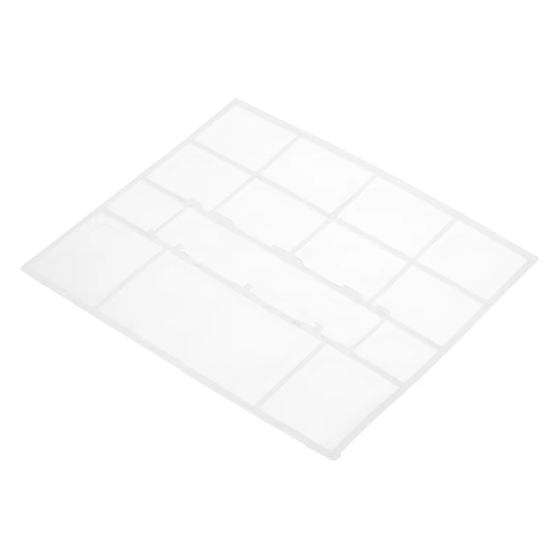 Air Conditioner Filter Replacement 332mm x 283mm with Filter Foam, White