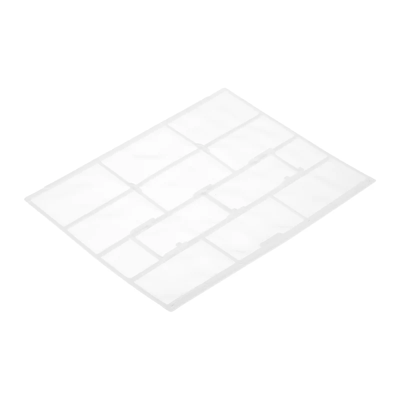 Air Conditioner Filter Replacement 310mm x 255mm with Filter Foam, White