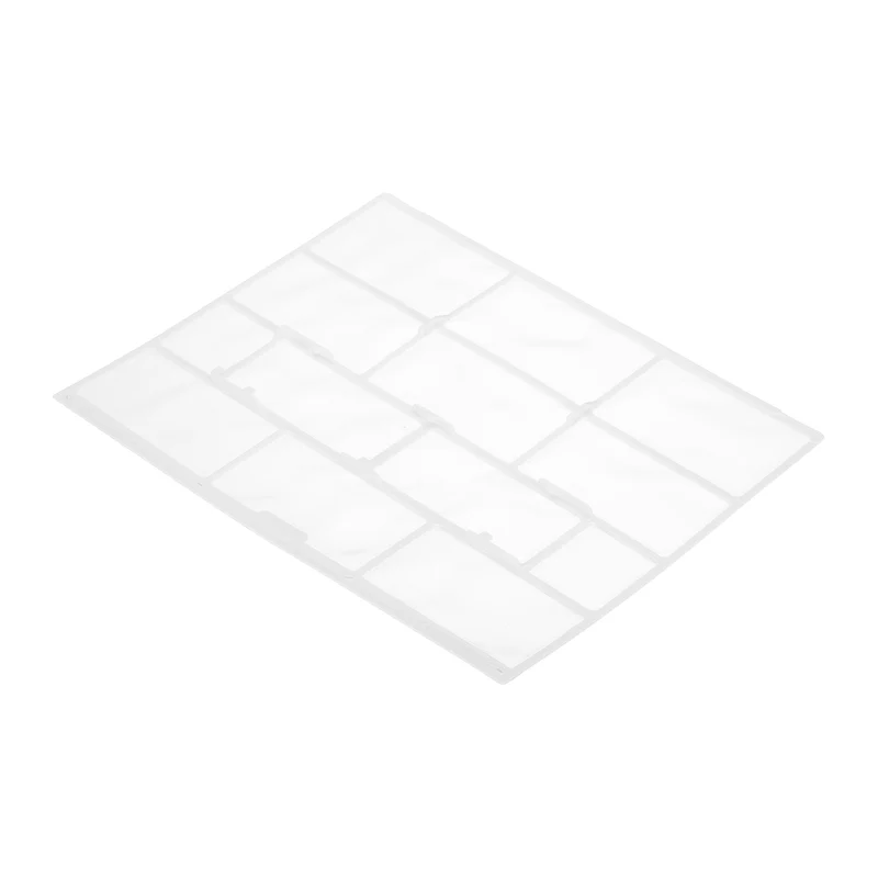 Air Conditioner Filter Replacement 310mm x 255mm with Filter Foam, White