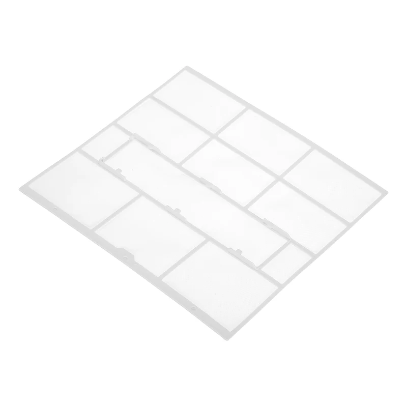 Air Conditioner Filter Replacement 282mm x 265mm with Filter Foam, White