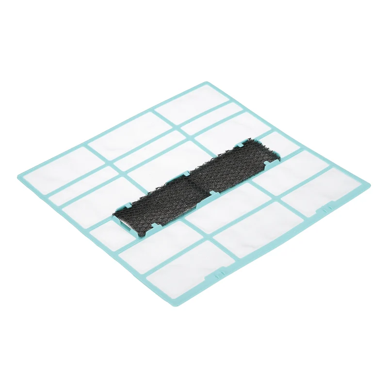Air Conditioner Filter Replacement 300mm x 290mm with Filter Foam, Blue Black