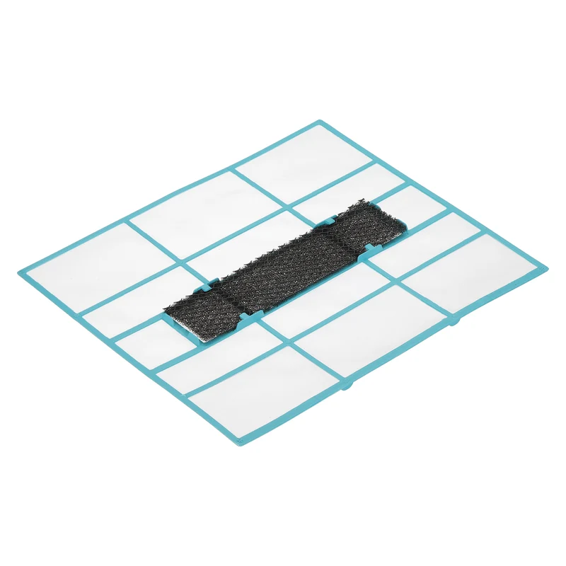 Air Conditioner Filter Replacement 328mm x 280mm with Filter Foam, Blue Black