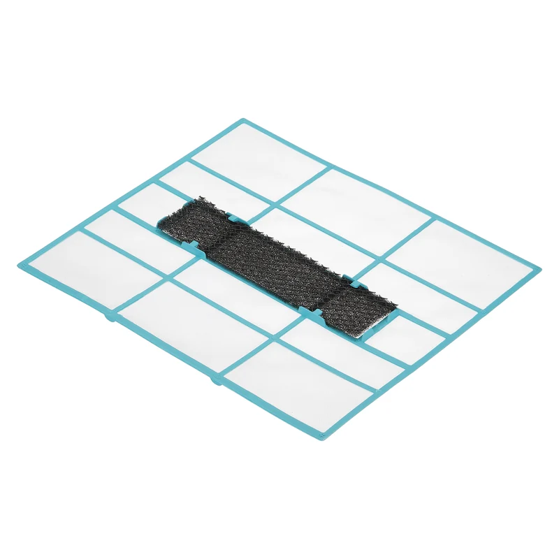 Air Conditioner Filter Replacement 328mm x 280mm with Filter Foam, Blue Black