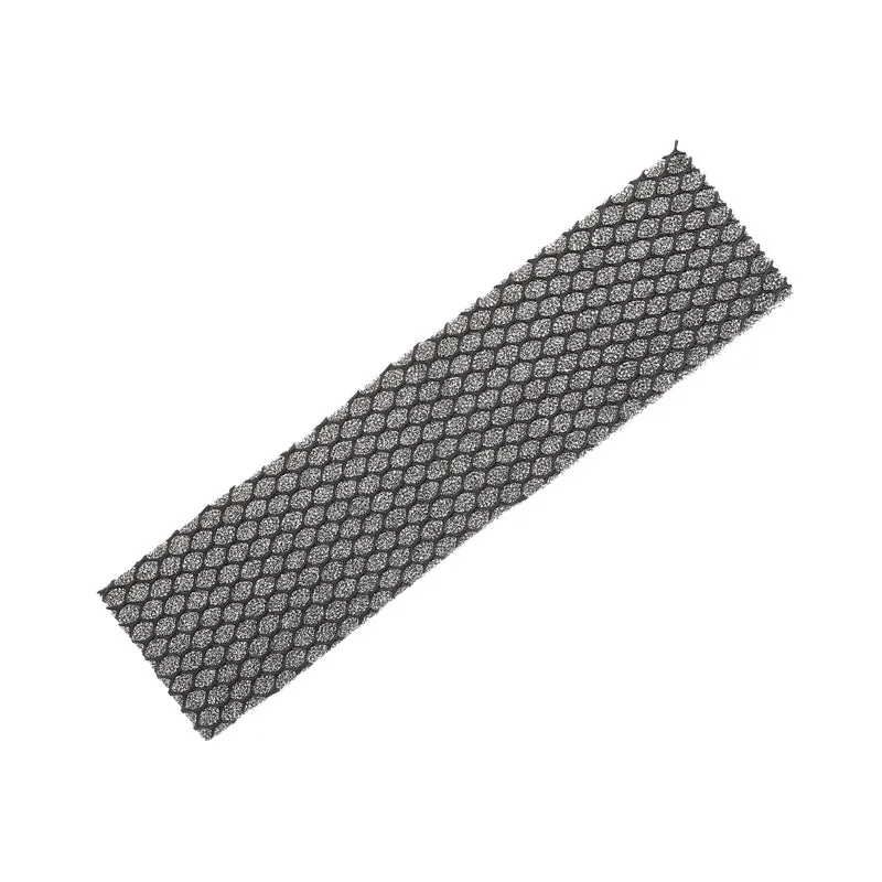 8.3" x 2" x 0.14" Air Conditioner Foam Filter, Air Filtering Replacement, Black