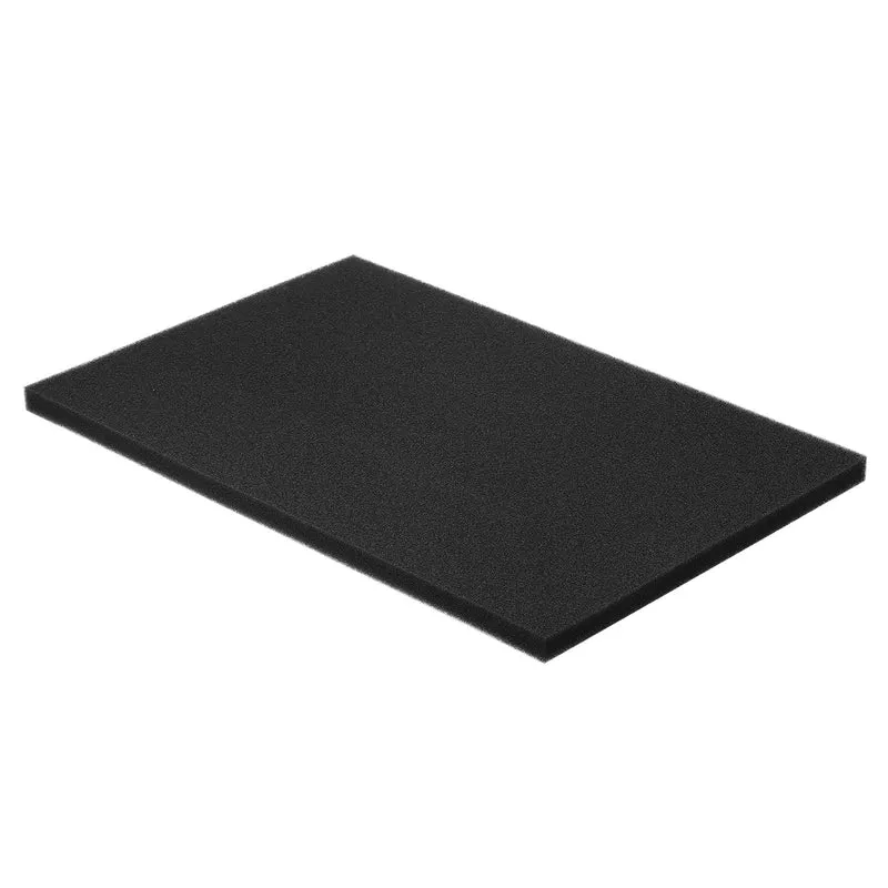 24" x 16" x 1" Air Conditioner Filter Replacement, 1 Pack RV AC Foam Filter Pad Washable Reusable for Air Conditioning Purifiers, Black
