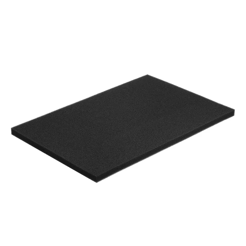 24" x 16" x 1" Air Conditioner Filter Replacement, 1 Pack RV AC Foam Filter Pad Washable Reusable for Air Conditioning Purifiers, Black