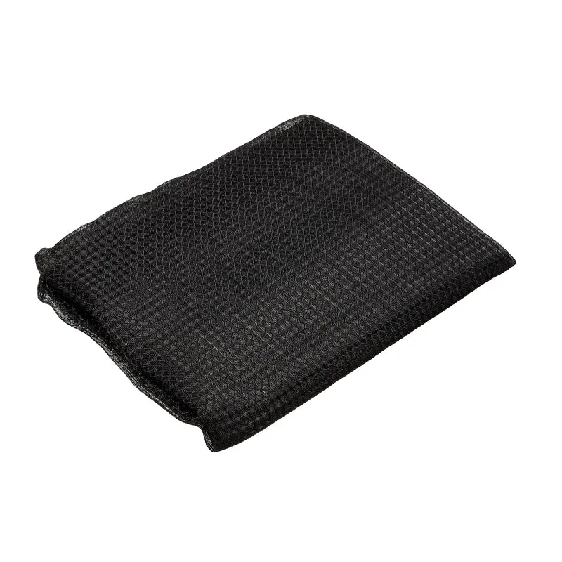 47.2" x 78.7" Air Conditioner Air Filter Material, Plastic Dustproof Filtering Mesh Screen Replacement for Air Conditioning, Black