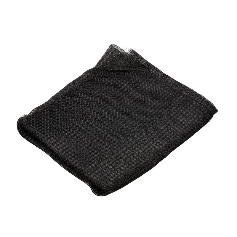 47.2" x 39.4" Air Conditioner Air Filter Material, Plastic Dustproof Filtering Mesh Screen Replacement for Air Conditioning, Black