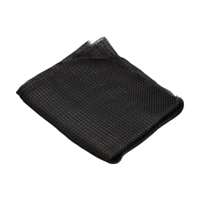 47.2" x 39.4" Air Conditioner Air Filter Material, Plastic Dustproof Filtering Mesh Screen Replacement for Air Conditioning, Black