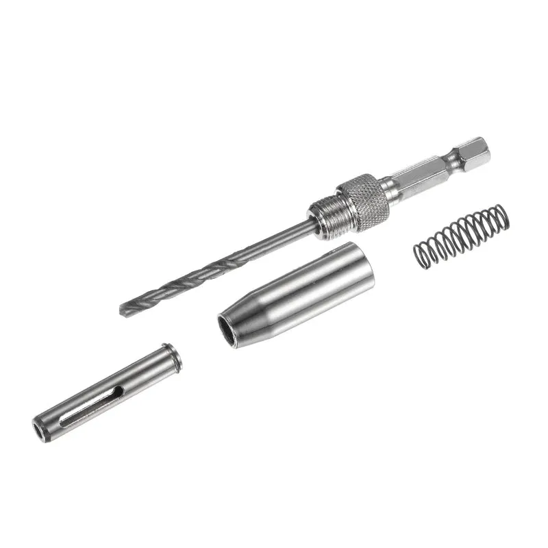 Self Centering Hinge Tapper Core Drill Bit 9/64" Dia 2pcs for Woodworking