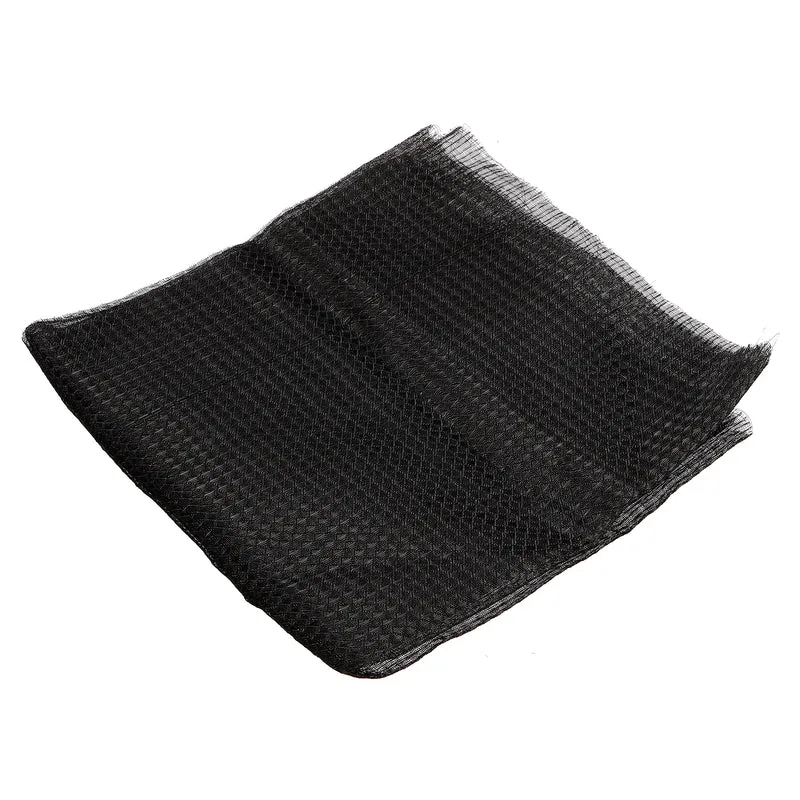 47.2" x 23.6" Air Conditioner Air Filter Material, Plastic Dustproof Filtering Mesh Screen Replacement for Air Conditioning, Black