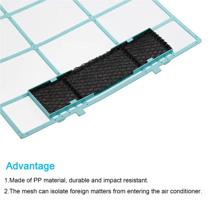12.6" x 10.8" Plastic Air Conditioner Air Filter Screen Replacement for HVAC