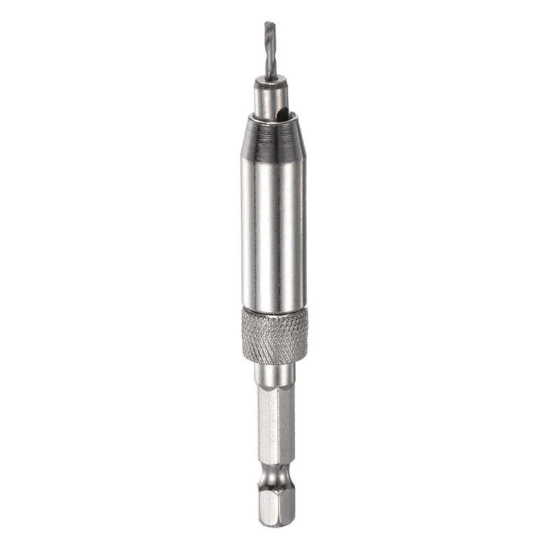 Self Centering Hinge Tapper Core Drill Bit 5/64" Dia 2pcs for Woodworking