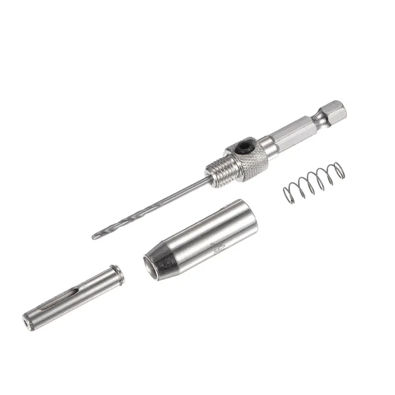 Self Centering Hinge Tapper Core Drill Bit 5/64" Dia 2pcs for Woodworking