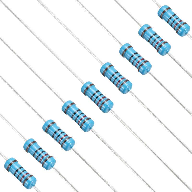 120 Ohm Resistor, 50Pcs 1W Metal Film Fixed Resistor 1% Tolerance