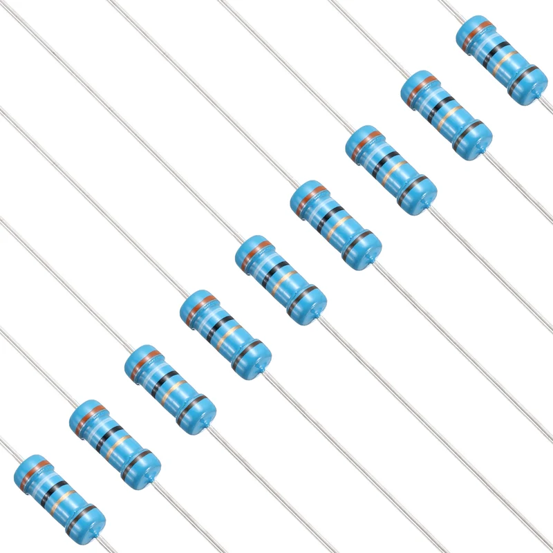 39 Ohm Resistor, 50Pcs 1W Metal Film Fixed Resistor 1% Tolerance