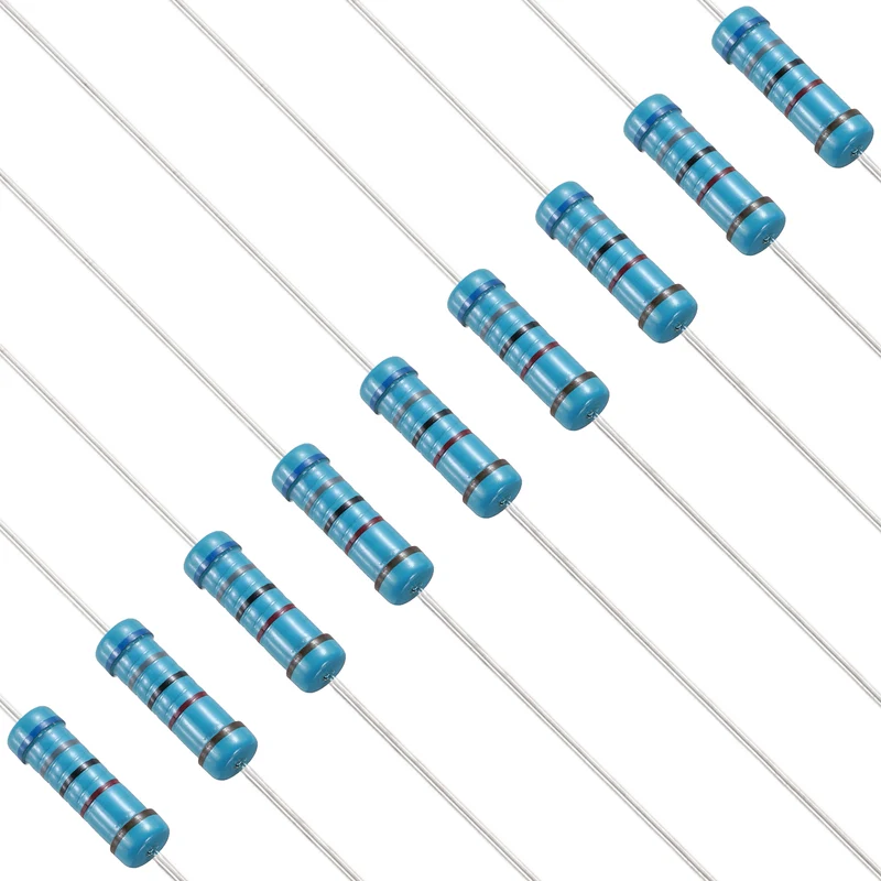 68K Ohm Resistor, 50Pcs 2W Metal Film Fixed Resistor 1% Tolerance