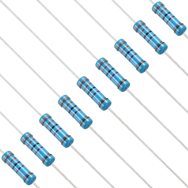 33K Ohm Resistor, 50Pcs 2W Metal Film Fixed Resistor 1% Tolerance