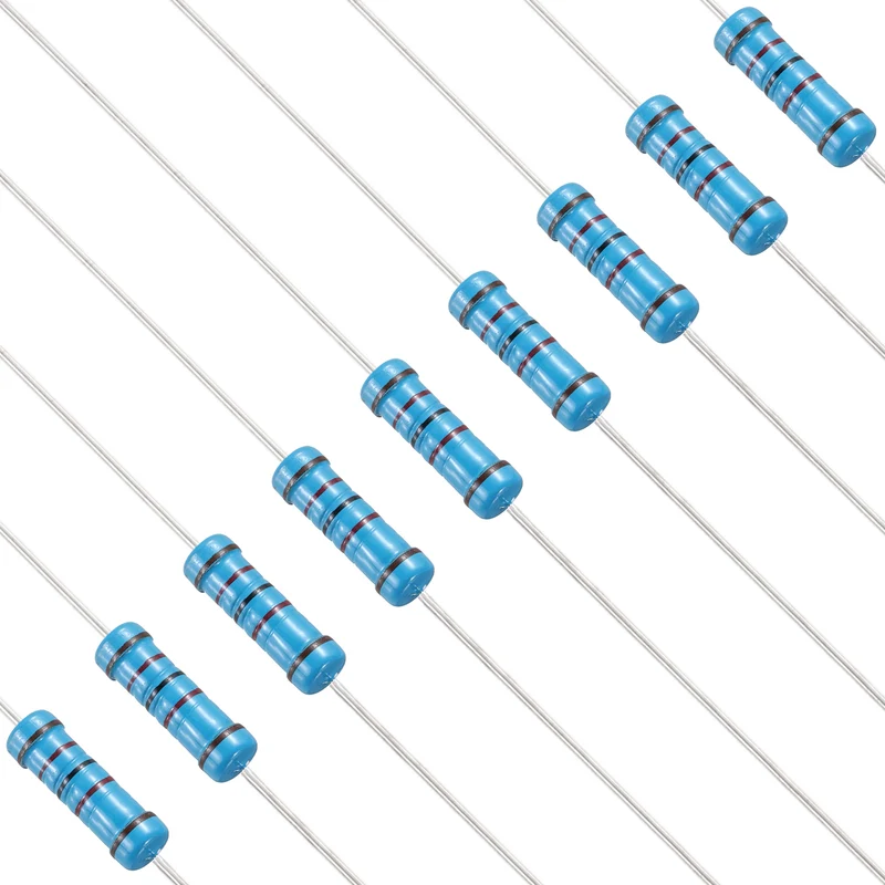 12K Ohm Resistor, 50Pcs 2W Metal Film Fixed Resistor 1% Tolerance